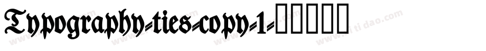 Typography-ties-copy-1字体转换