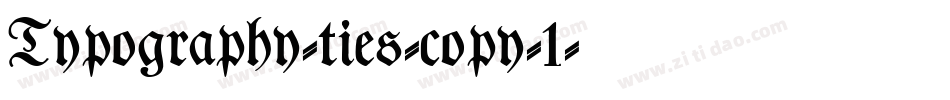 Typography-ties-copy-1字体转换