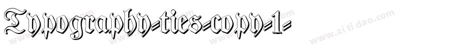 Typography-ties-copy-1字体转换