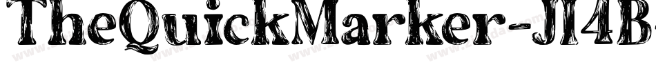 TheQuickMarker-Jl4B字体转换