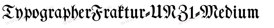 TypographerFraktur-UNZ1-Medium-copy-1-字体转换