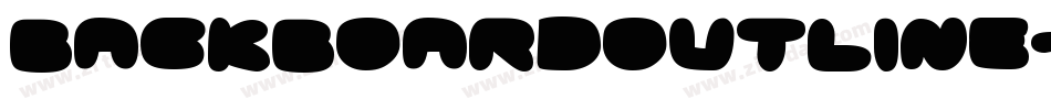BackboardOutline-1632字体转换