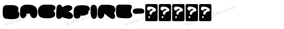 Backfire字体转换