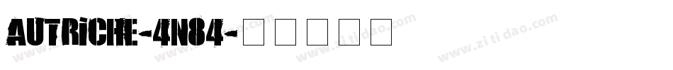 Autriche-4n84字体转换