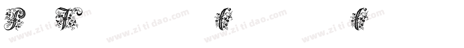 P22Victorian-OrnamentsOne字体转换