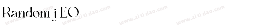 Random-j7EO字体转换 Random-j7EO字体转换