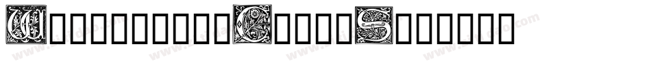 WoodcuttedCapsFS字体转换