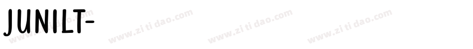 JUNILT字体转换