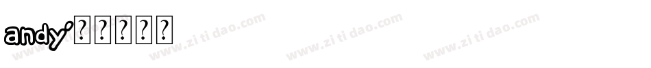 Andy字体转换