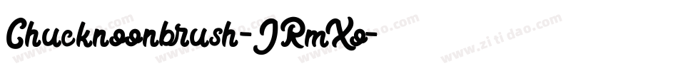 Chucknoonbrush-JRmXo字体转换