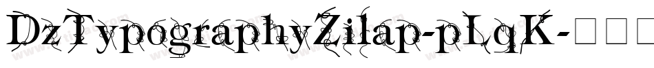 DzTypographyZilap-pLqK字体转换