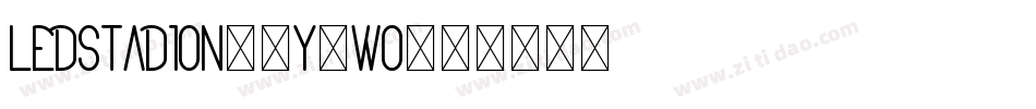 LedStadion7-Y0wO字体转换