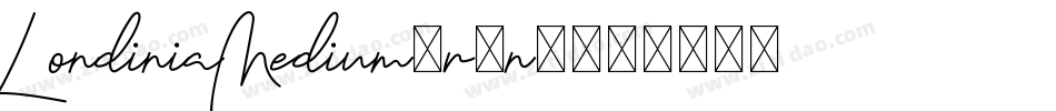 LondiniaMedium-r9n9字体转换