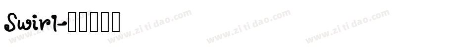 Swirl字体转换