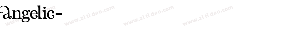 Angelic字体转换