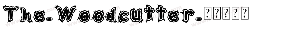 The-Woodcutter字体转换