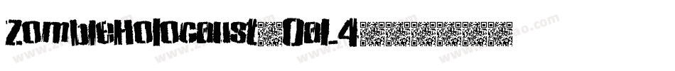 ZombieHolocaust-0aL4字体转换