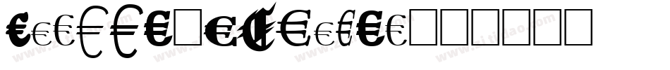 Europa-Regular字体转换