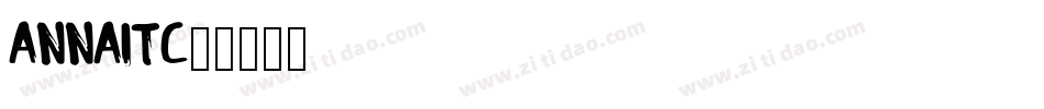 AnnaITC字体转换