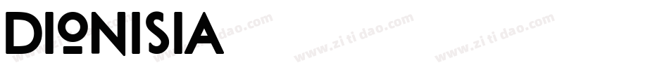 dionisia字体转换