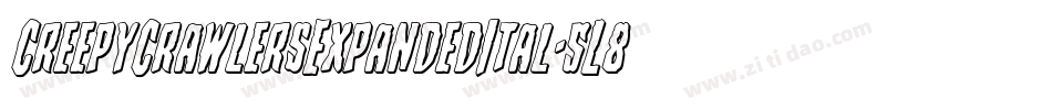 CreepyCrawlersExpandedItal-5L88字体转换