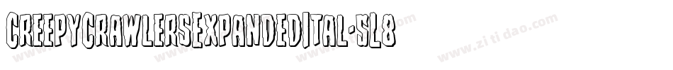 CreepyCrawlersExpandedItal-5L88字体转换