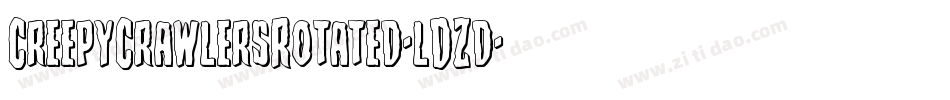 CreepyCrawlersRotated-lDZd字体转换