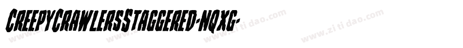 CreepyCrawlersStaggered-nqxg字体转换
