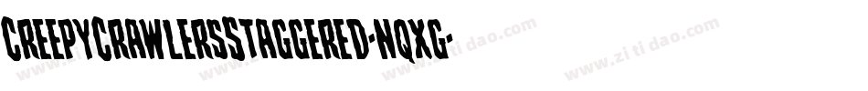 CreepyCrawlersStaggered-nqxg字体转换