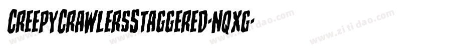 CreepyCrawlersStaggered-nqxg字体转换