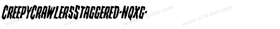 CreepyCrawlersStaggered-nqxg字体转换