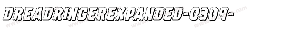 DreadRingerExpanded-03O9字体转换