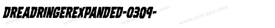 DreadRingerExpanded-03O9字体转换