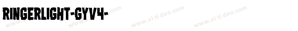 RingerLight-gyV4字体转换
