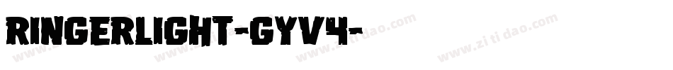 RingerLight-gyV4字体转换