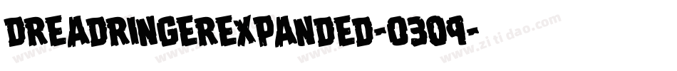 DreadRingerExpanded-03O9字体转换