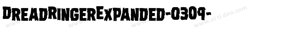 DreadRingerExpanded-03O9字体转换