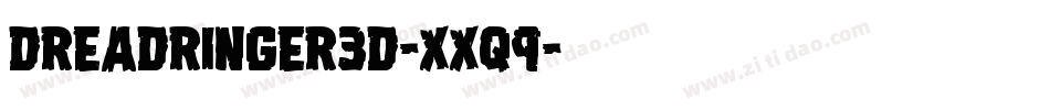 DreadRinger3D-Xxq9字体转换