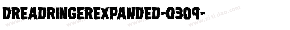 DreadRingerExpanded-03O9字体转换