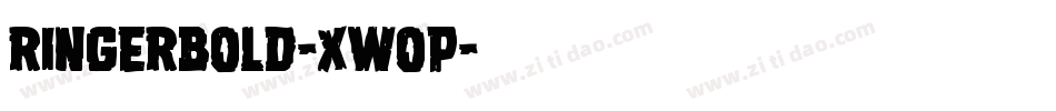 RingerBold-XWoP字体转换
