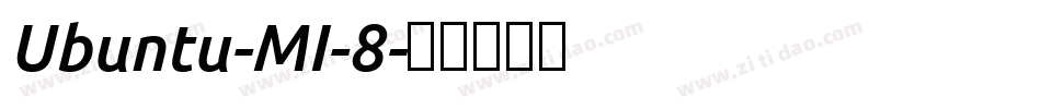 Ubuntu-MI-8字体转换