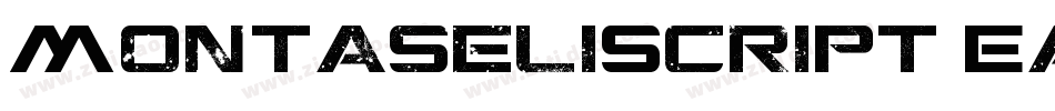 MontaseliScript-EaGoj字体转换