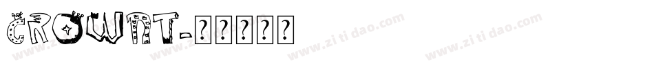 CROWNT字体转换