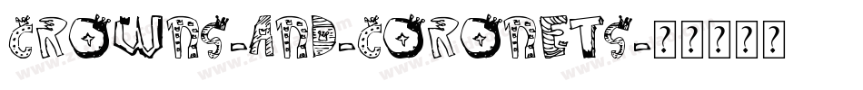 Crowns-and-Coronets字体转换