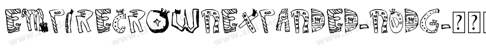 EmpireCrownExpanded-n0Dg字体转换