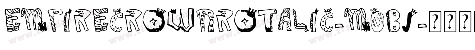 EmpireCrownRotalic-M0BJ字体转换