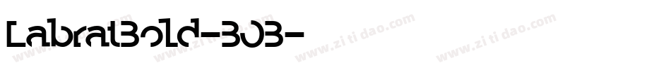 LabratBold-BOB字体转换