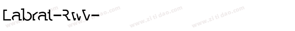 Labrat-RwV字体转换