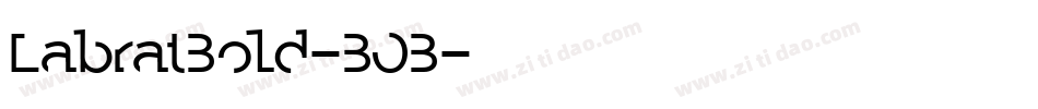 LabratBold-BOB字体转换