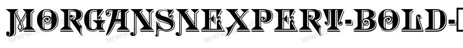 MorganSnExpert-Bold字体转换